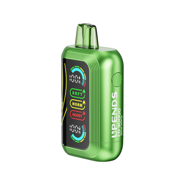 UPENDS CD30000 – Compact ontwerp, tot 30.000 puffs, Sour Apple