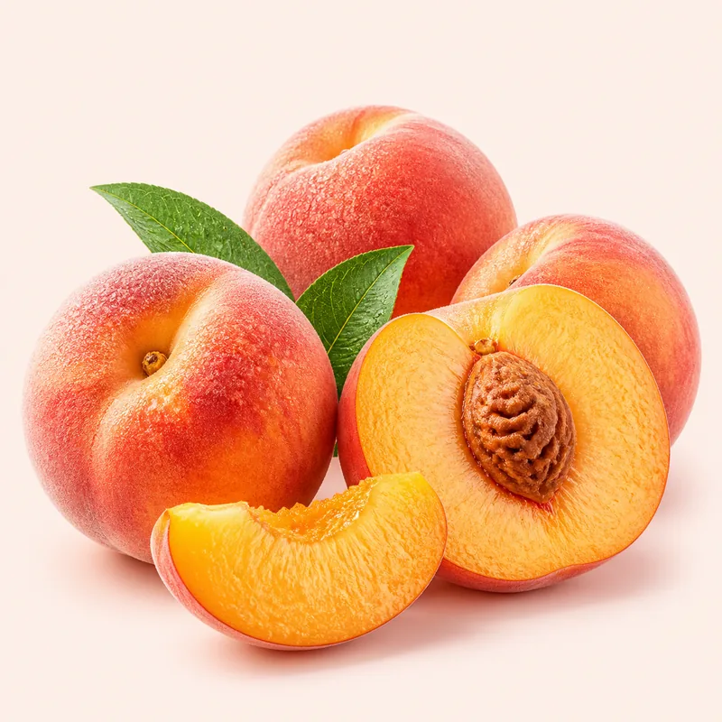 Rijpe sappige perziken